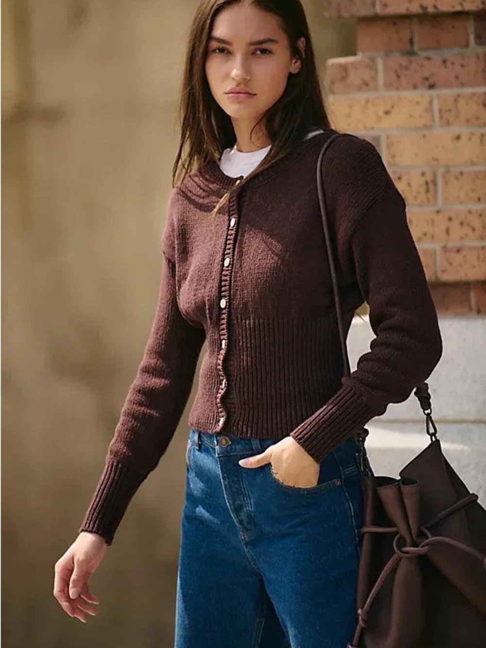 Free People Hannah Sweater Cardi